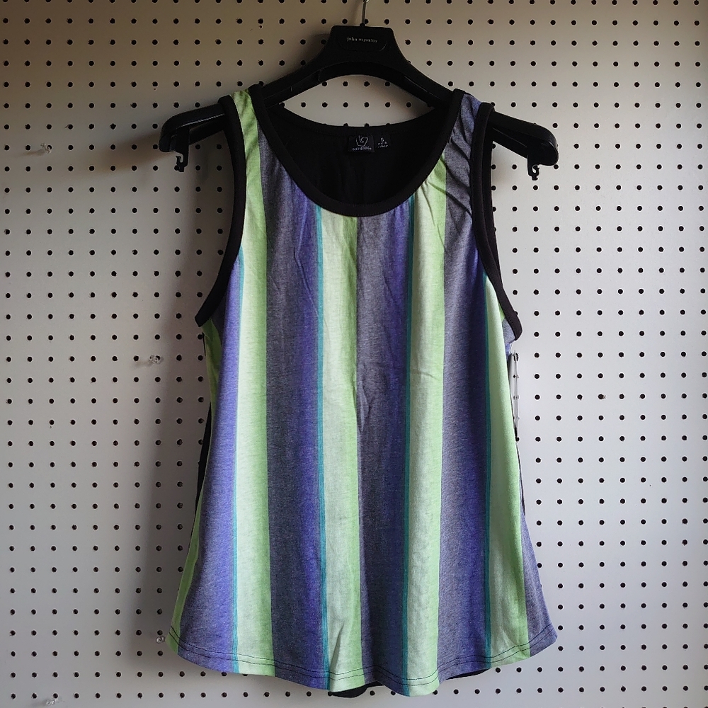 Burnside Striped Beach Tank Top